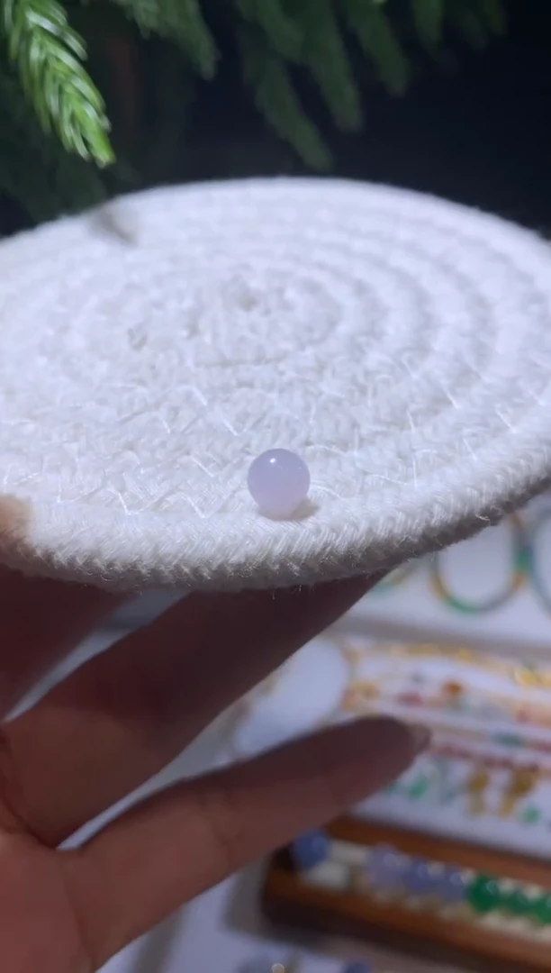 未镶嵌定制翡翠6.7珠子