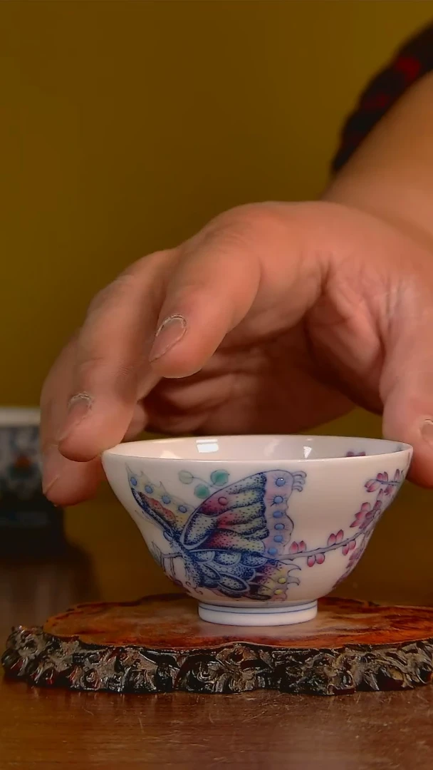 【闪购商品】杯手工手绘杯杯很美丽