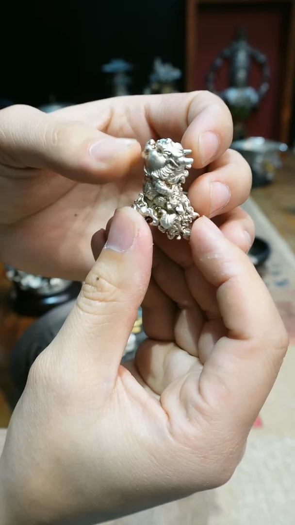 【闪购商品】茶盏欲山行 麒麟杯挂