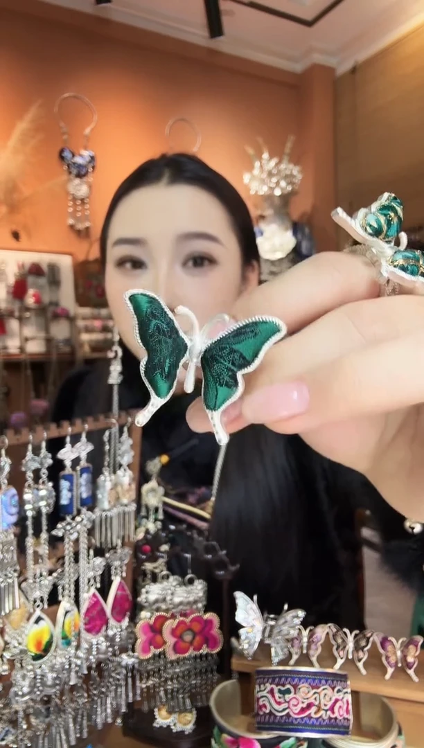 刺绣纯手工民族风戒指