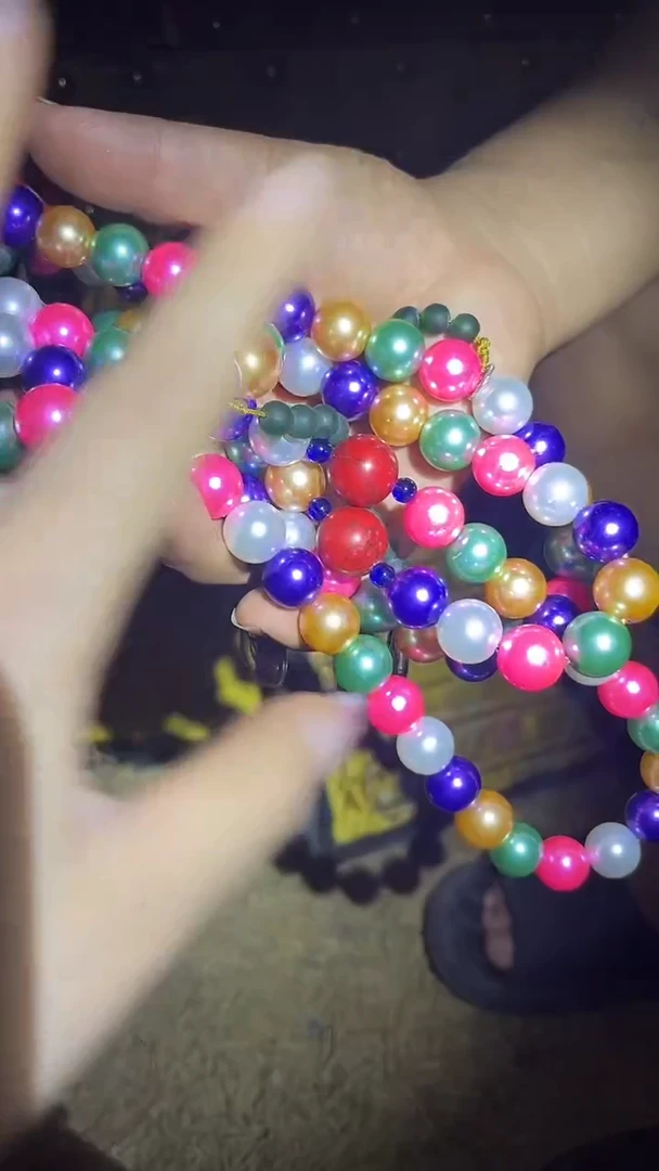 手串/手链贝壳1条.7彩长串.......