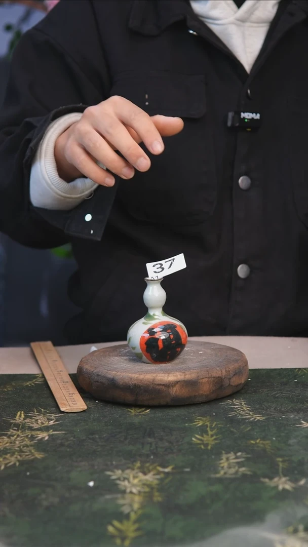 【闪购商品】景德镇高温手工陶瓷花器餐37