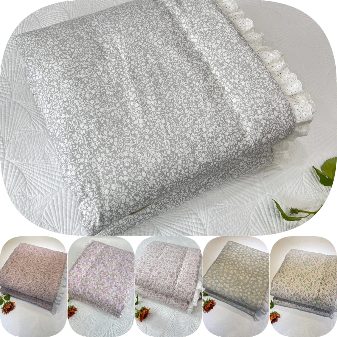 艳姿芬芳/云澜花海韩式一体被A版60支长绒棉B版进口60支细纱棉