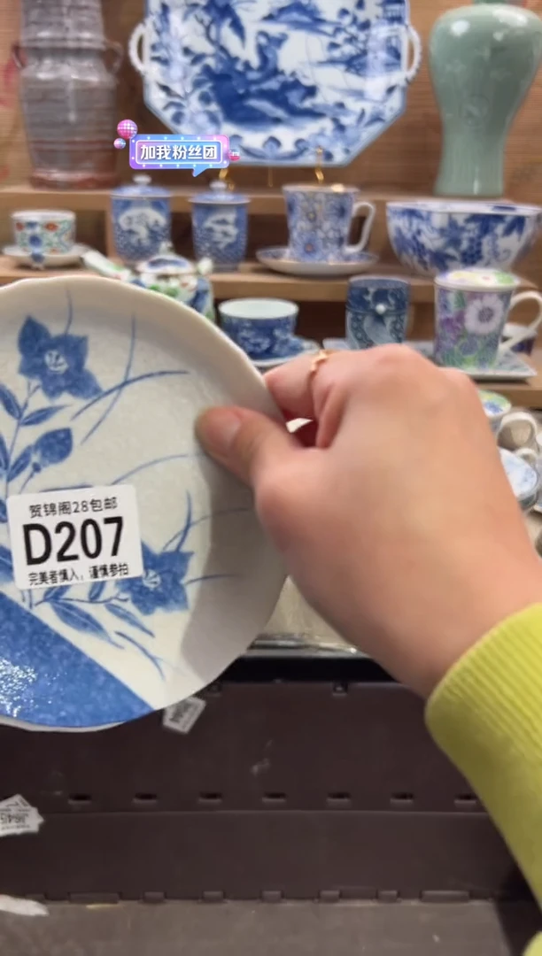 瓷片美***士       D207