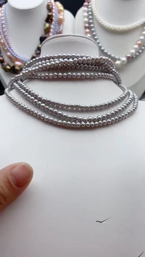 【闪购商品】淡水珍珠颈饰未镶嵌1