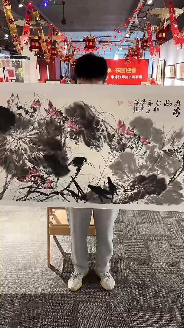 【闪购商品】绘画52花鸟  李泽钰   8平尺