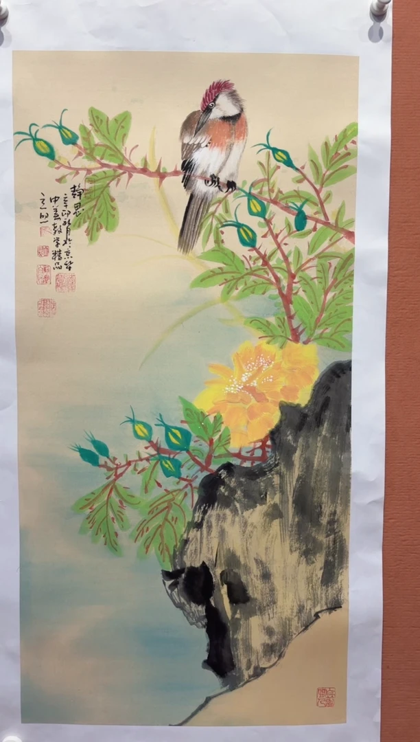 国画师立照老师国画作品
