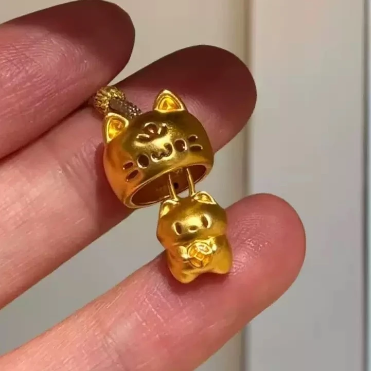 铜合金项链 躲猫猫项链 · 可爱萌宠甜美百搭网红同款毛衣链