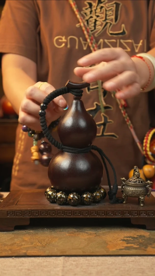 152大漆一物一拍记葫堂出品【不带手串】