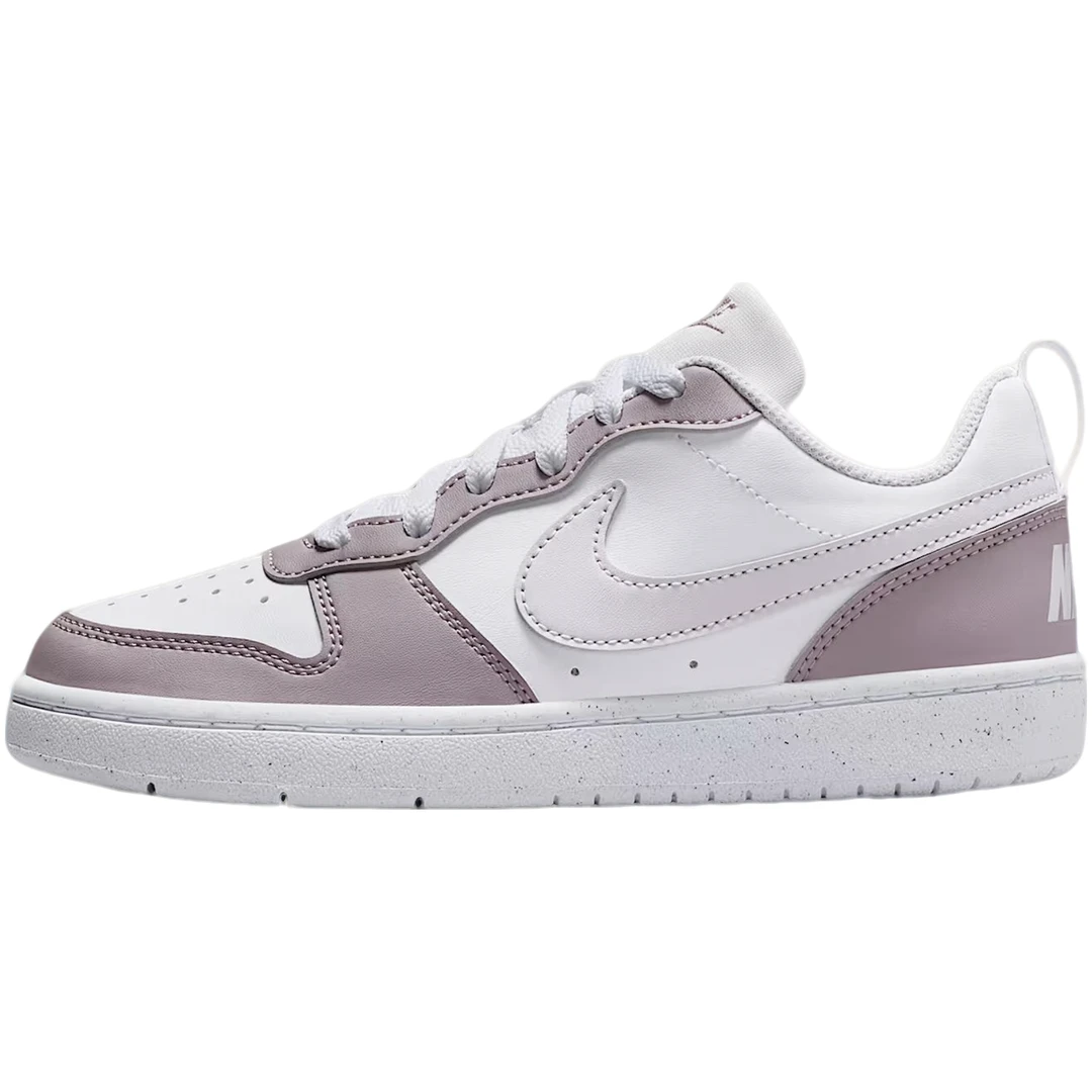 NIKE/耐克Court 百搭舒适耐磨低帮板鞋白紫DV5456134