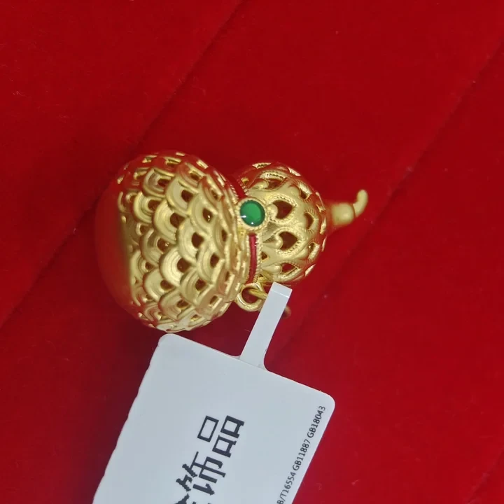 【莹莹专享】足金999 葫芦 GP 1.99  纳金添福