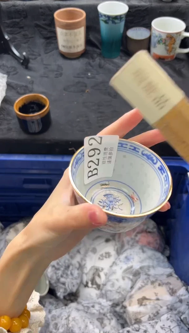 瓷片墨*       B292