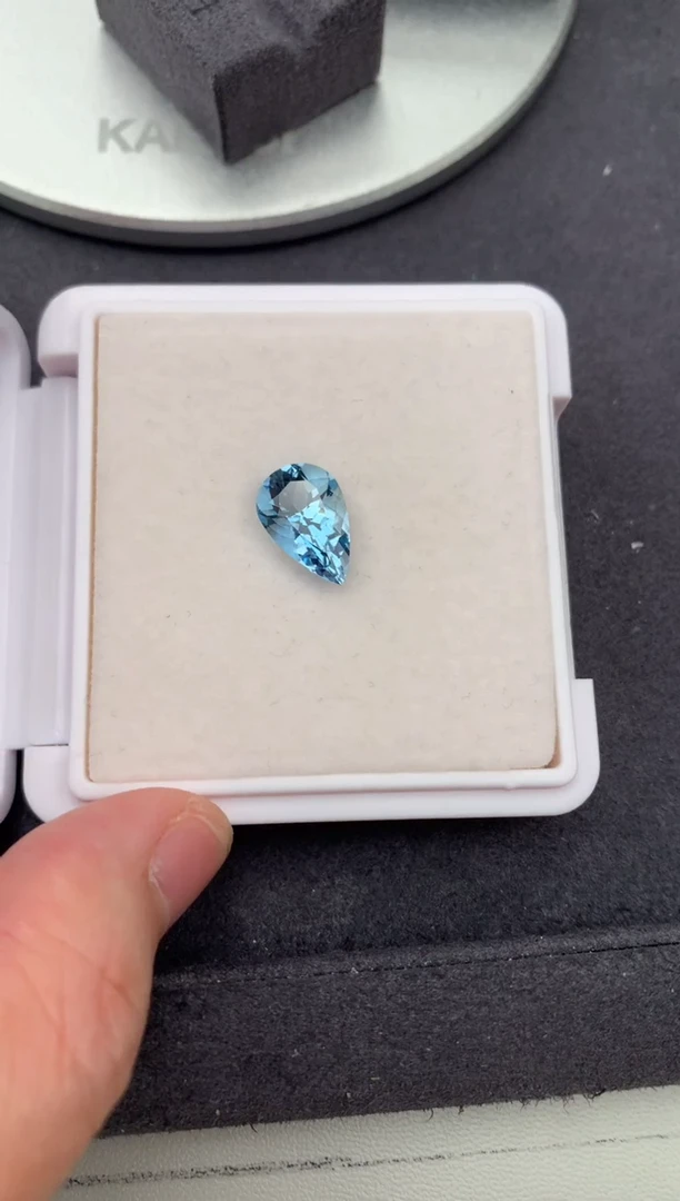 裸石海蓝宝石3.2ct 海蓝宝石 定制 BH