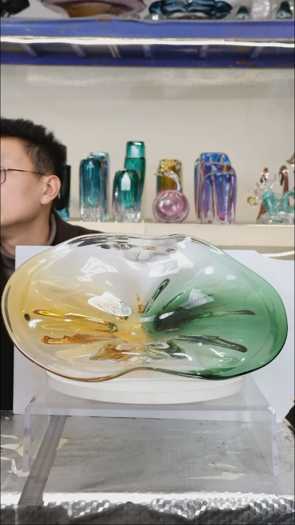 【闪购商品】琉璃【幻彩】宽44精品琉璃正常手工痕