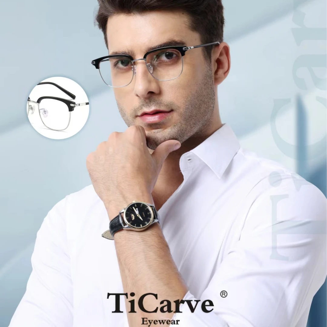 深圳钛雕眼镜图册九板材眉毛系列