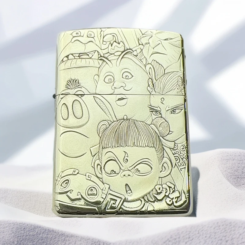 ZIPPO打火机 哪吒 168盔甲煤油打火机 DYJ1