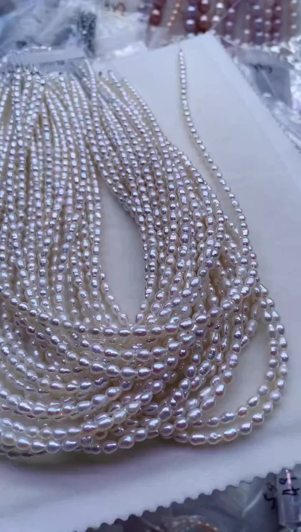 淡水珍珠合金项链多样性发其一，非无暇