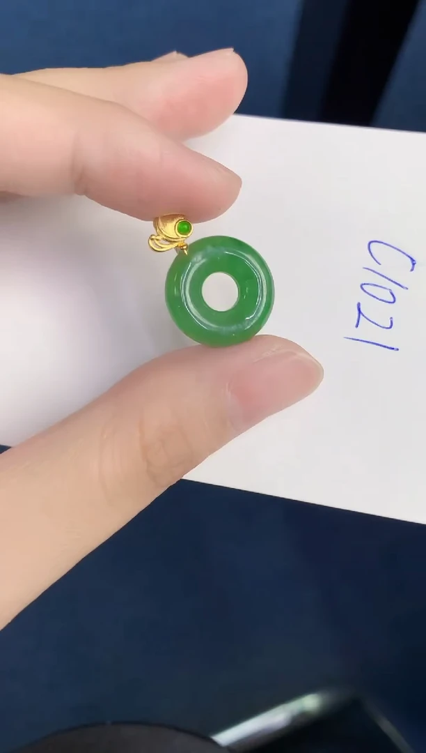 颈饰未镶嵌翡翠天然翡翠缅甸A货