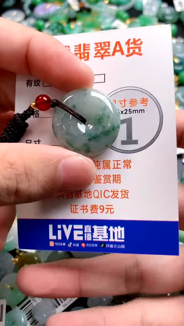 颈饰未镶嵌翡翠25100476