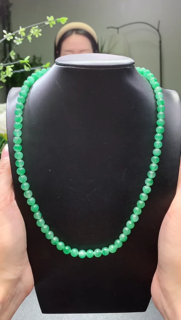 未镶嵌珠串石英质玉珠串