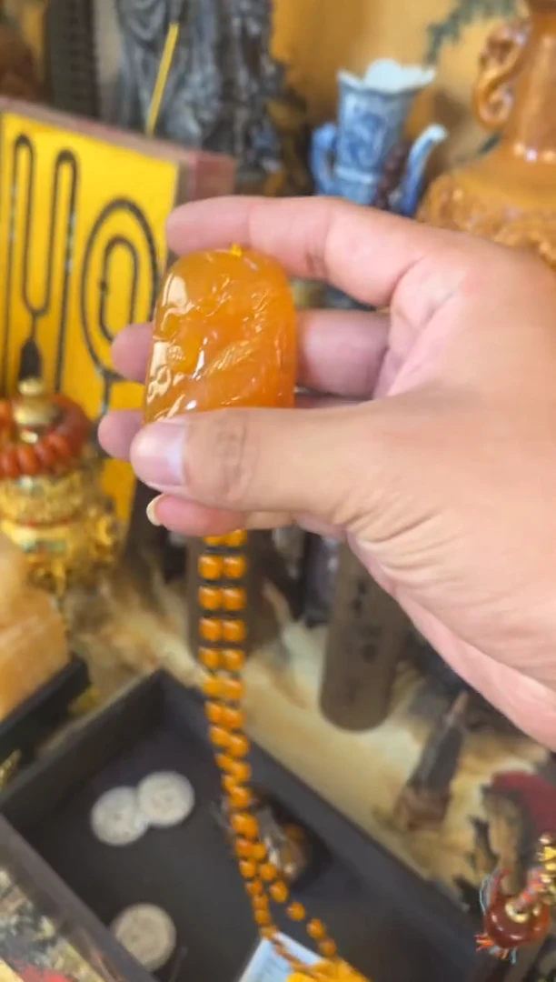 滴血莲花菩提把件 三三甄选