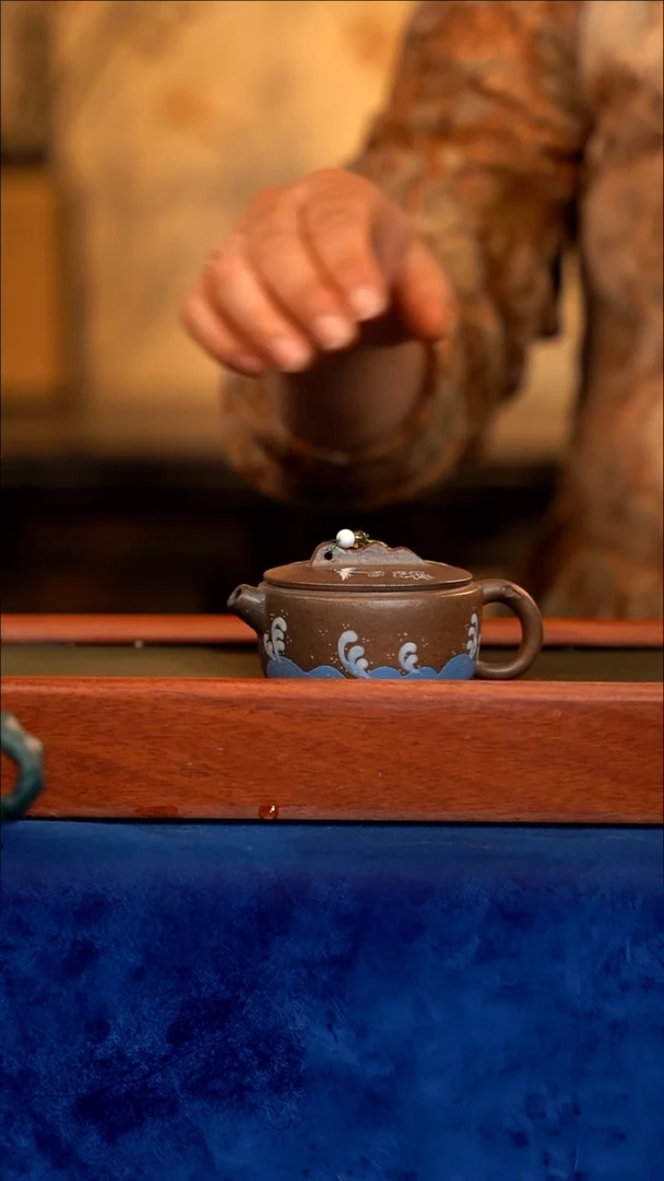 紫砂 宜兴紫砂 TZP 桂花砂汉瓦