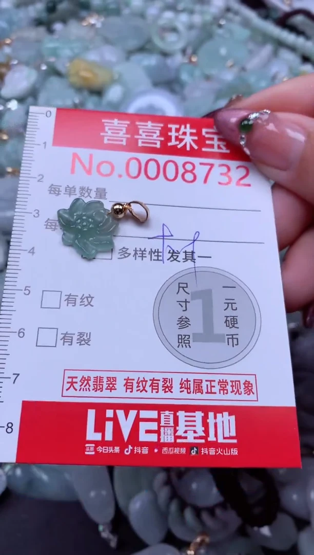 颈饰未镶嵌翡翠8732