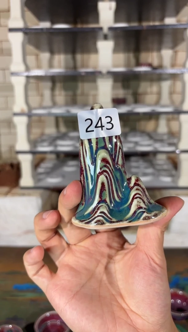 摆件精品窑变钧瓷茶器