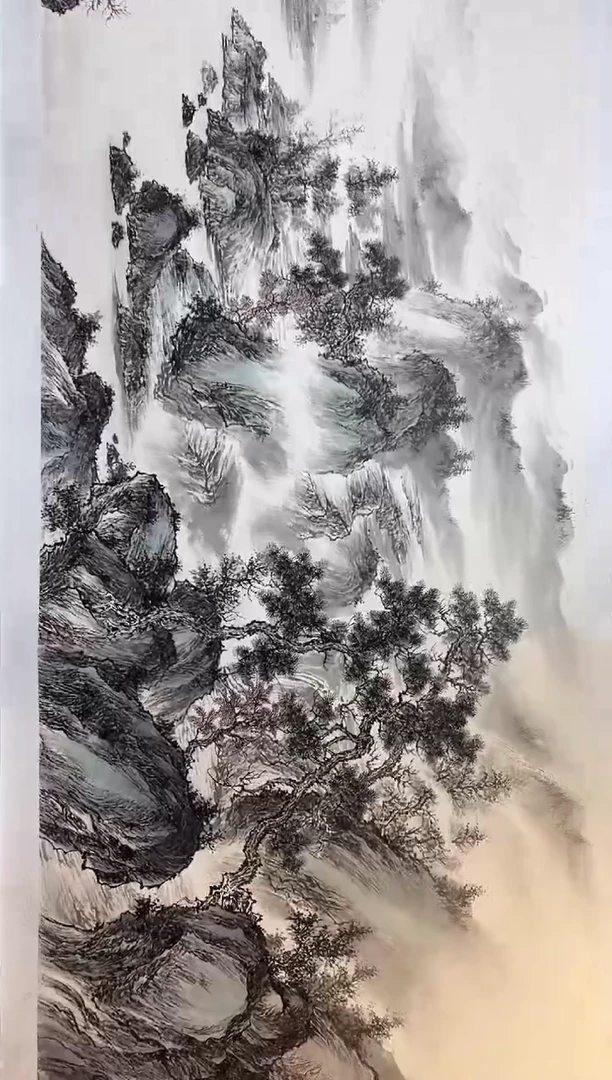 国画周建真老师绘画作品（送印屏带证书）3-16