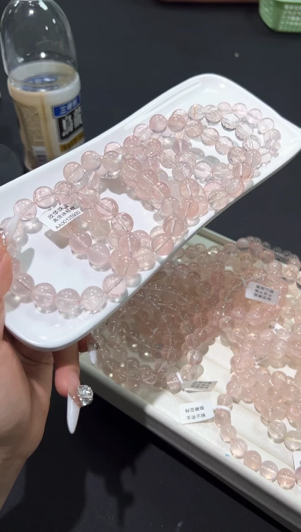 水晶手串未镶嵌41L多样性发其一【1条】默认微瑕12mm