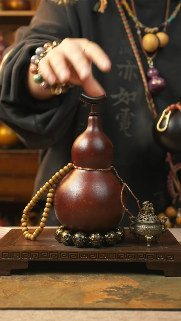 104大漆一物一拍记葫堂出品【不带手串】