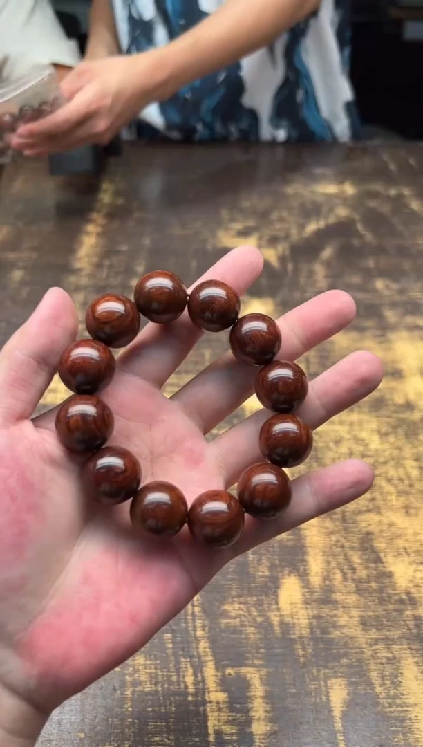 黄花梨/降香黄檀手串/手链海南黄花梨精工2.0（沉水）