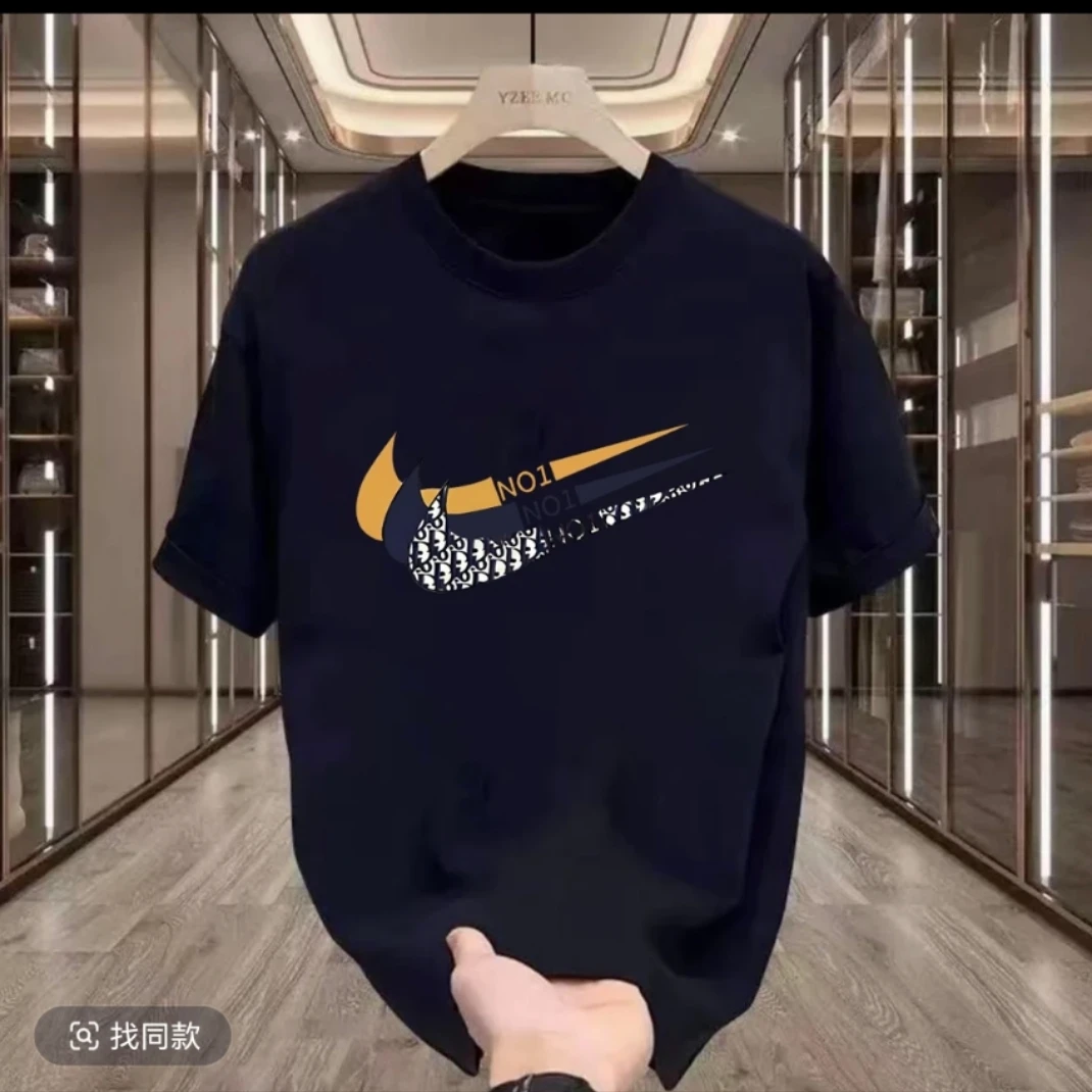 12Z【一折粉丝福利】夏季男女同款百搭时尚潮牌短袖T恤