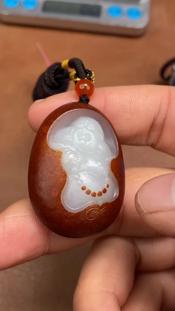 颈饰未镶嵌和田玉12.2GZ多样性拍一发一17