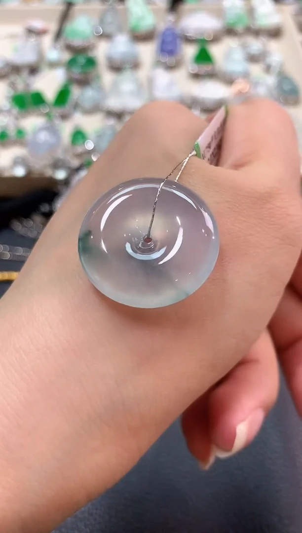 翡翠未镶嵌吊坠(不含链)n31