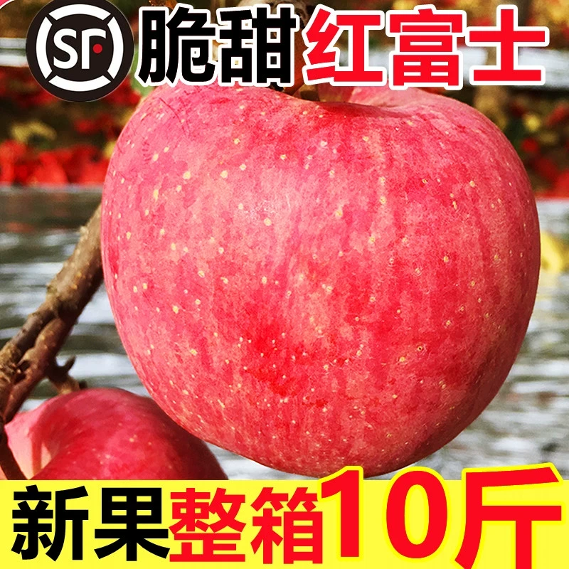 宁夏红富士丑苹果当季新鲜水果苹果脆甜多汁产地现摘直发顺丰包邮