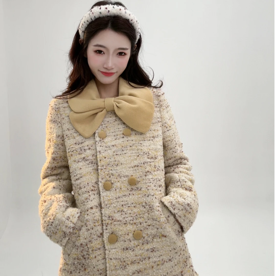 【温莎之恋羽绒外套】原创设计师女装90白鸭绒时尚气质冬季韩版