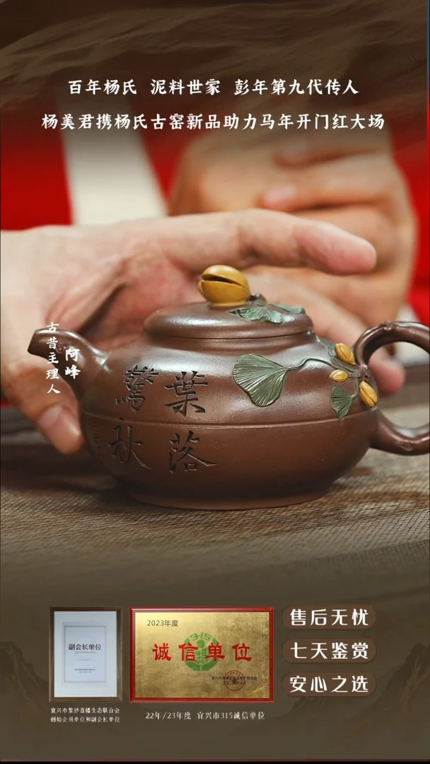 杨美君彭年紫泥开心果240cc