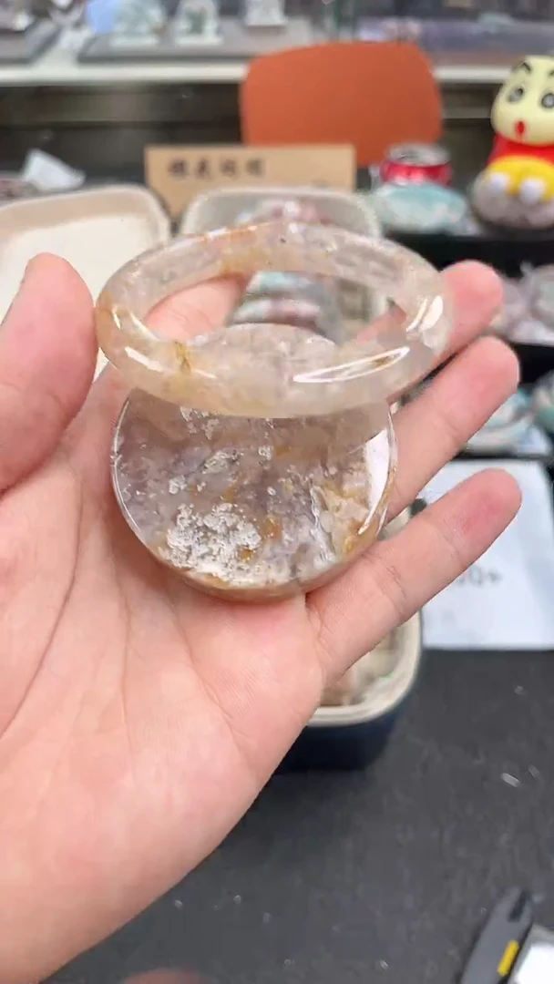 未镶嵌手镯石英质玉58圈口（赠品镯心）6914226