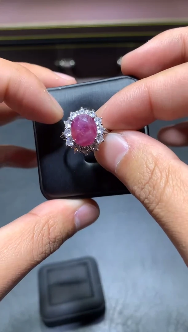 【闪购商品】红宝石戒指未镶嵌G77【多样性发其一】