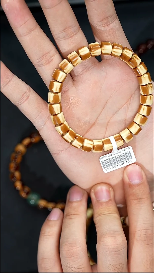 手串紫金鼠6401素串熊猫实心紫金鼠卡9+尺寸