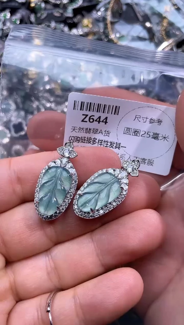 【闪购商品】翡翠颈饰未镶嵌Z644多样性发其一