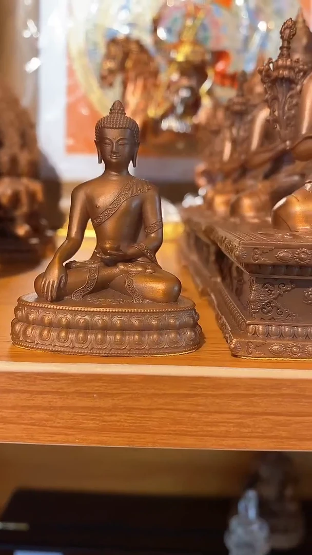 【闪购商品】泥塑释迦 与实物略有差异介意者慎拍