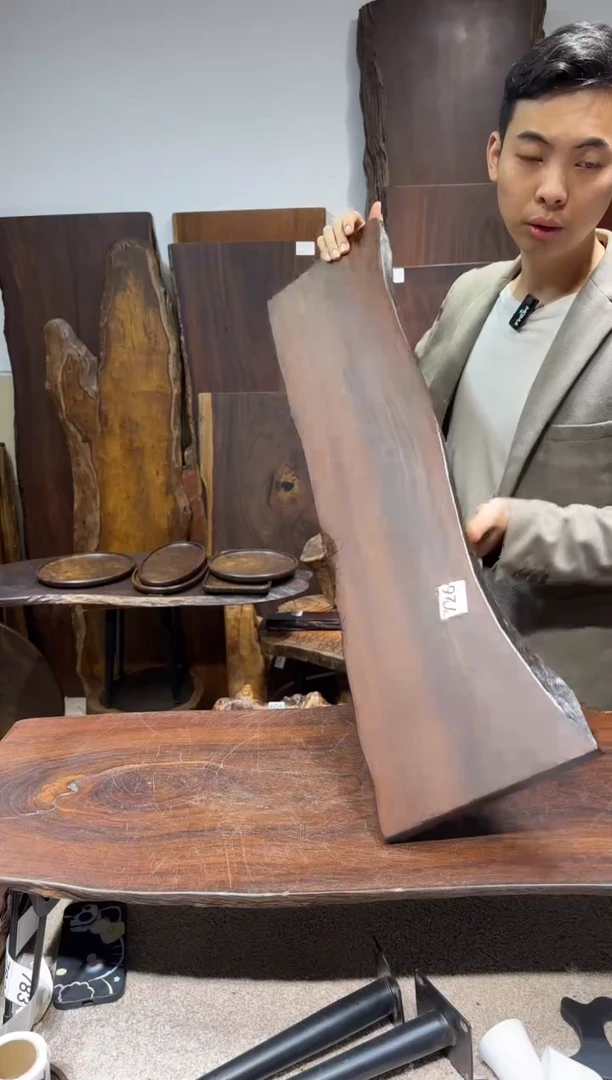 风车木（黑檀木）尺寸95*19*2.编号726