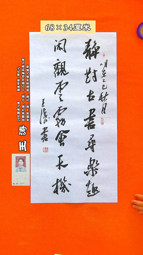 书法100R王涛书法作品