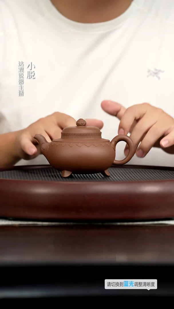 茶壶紫砂DG58畏壶何有成云肩如意底槽清280