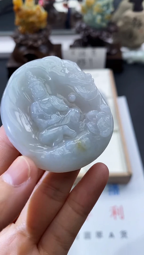 颈饰未镶嵌翡翠天然缅甸A货翡翠