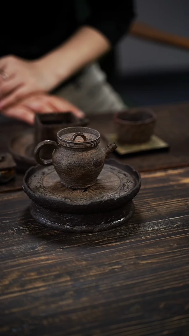 全手工制作  南蛮后手壶