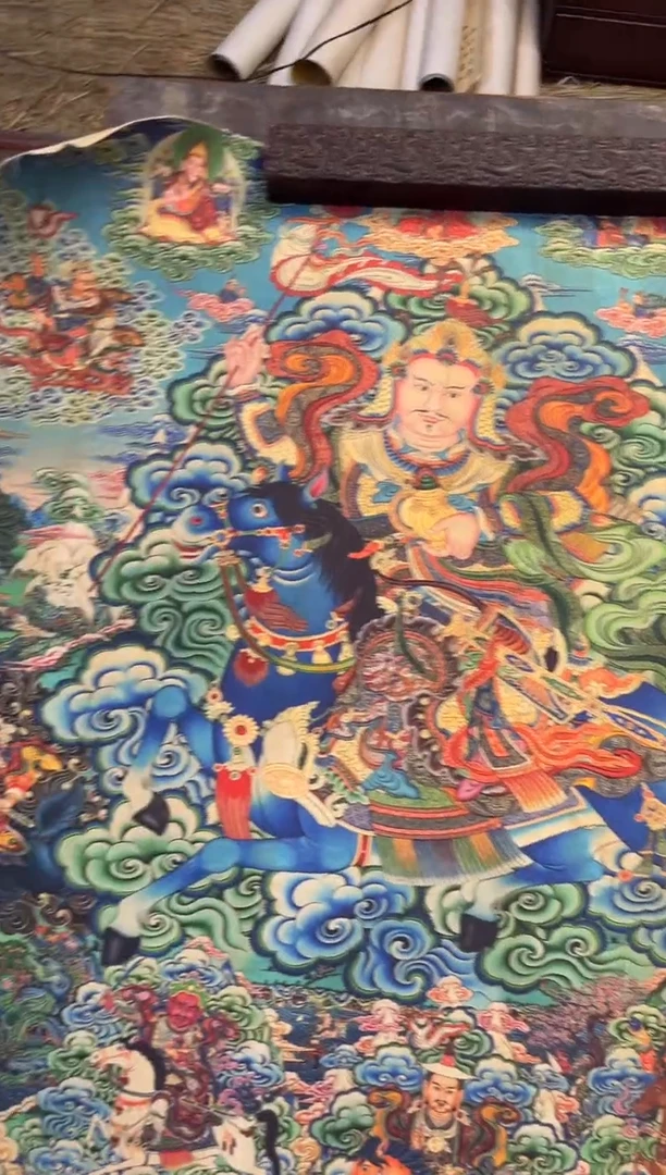 卷轴画大朱画院老六专属AA03