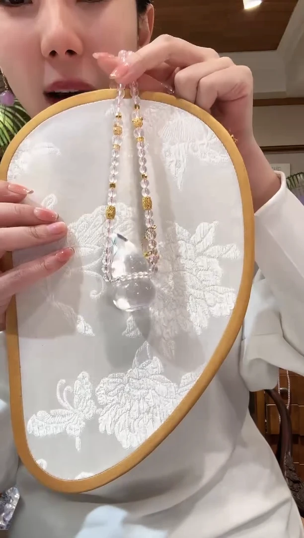 【闪购商品】水晶颈饰未镶嵌国风